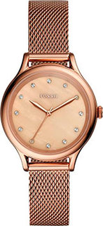 fashion наручные женские часы Fossil BQ3392. Коллекция Laney
