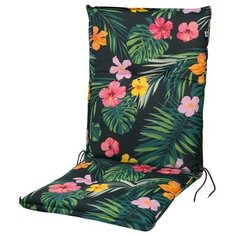 Подушка декоративная XENON Floral 105x50 см черная CMI