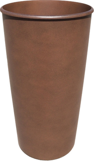 Горшок для цветов ТЕК-А-ТЕК Le Cone 1200-25, 18 л, коричневый (ТЕК.А.ТЕК 1200-25)