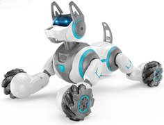 Робот-собака Zhorya "Трюкач", управляемый жестами, белый (666-800A)