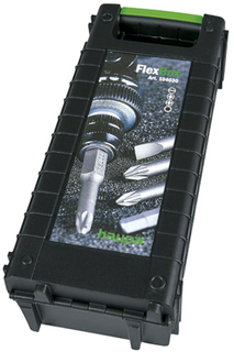 Отвертка с трещоточным механизмом Haupa Flex Box, со сменными наконечниками, 9 шт (104030)