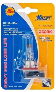 Лампа автомобильная Kraft H8 12v 35w PGJ19-1 Pro Long Life (KT 700124)