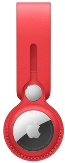 Брелок-подвеска Apple для AirTag Leather Loop (PRODUCT)RED (MK0V3ZM/A)