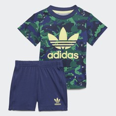 Комплект: футболка и шорты Camo adidas Originals