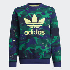 Свитшот с камуфляжным принтом adidas Originals