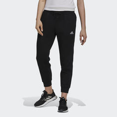 Флисовые брюки Essentials Small Logo Tapered 7/8 adidas Sportswear