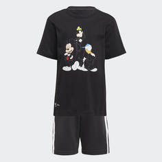 Комплект: футболка и шорты Disney Mickey and Friends adidas Originals