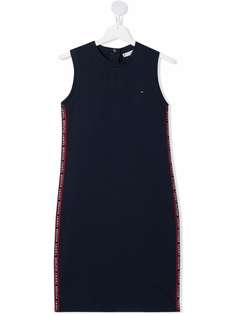 Tommy Hilfiger Junior платье миди с логотипом