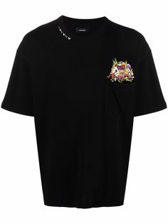 3PARADIS футболка с цветочным принтом