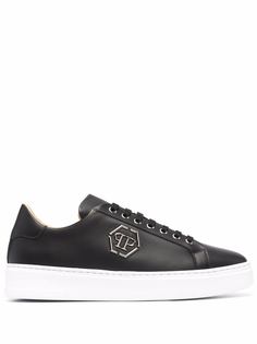 Philipp Plein кеды с нашивкой-логотипом