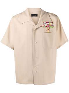 3PARADIS рубашка с цветочным принтом