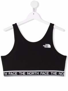 The North Face Kids спортивный бюстгальтер с логотипом