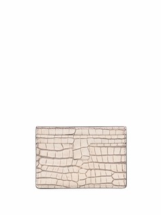 TOM FORD картхолдер с тиснением под крокодила