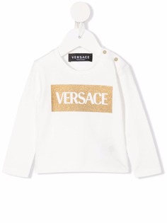 Versace Kids толстовка с логотипом