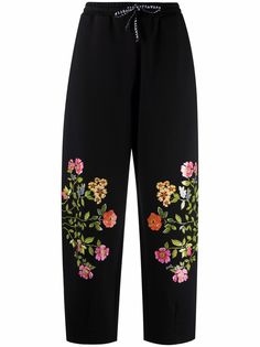 Vivetta брюки с цветочным принтом