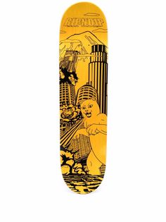 Ripndip скейтборд с принтом Nermzilla