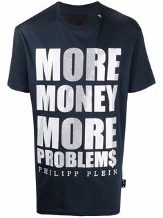 Philipp Plein футболка More Money More Problems