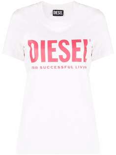 Diesel футболка с короткими рукавами и логотипом