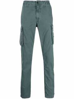 Stone Island брюки карго с нашивкой-логотипом