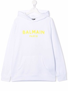 Balmain Kids худи с логотипом