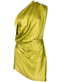 Michelle Mason короткое платье асимметричного кроя