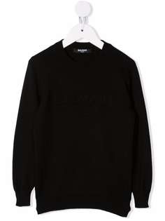 Balmain Kids джемпер тонкой вязки