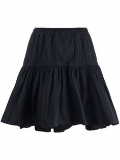 RED Valentino юбка асимметричного кроя с оборками