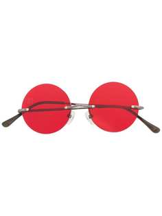 Barbara Bologna солнцезащитные очки в круглой безободковой оправе
