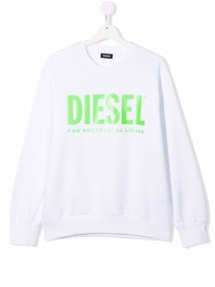 Diesel Kids толстовка с логотипом