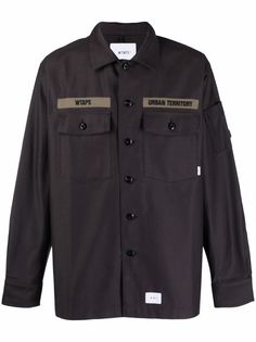 WTAPS рубашка в стиле милитари (W)Taps