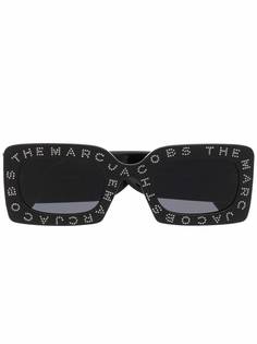 Marc Jacobs Eyewear солнцезащитные очки в квадратной оправе с логотипом