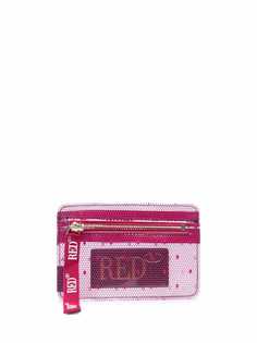 RED(V) кошелек на молнии с принтом