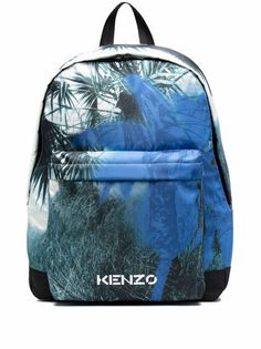 Kenzo рюкзак с графичным принтом