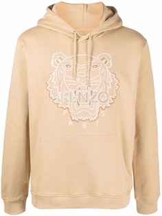 Kenzo худи свободного кроя с вышивкой Tiger