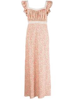 Rixo платье макси Farah с цветочным принтом