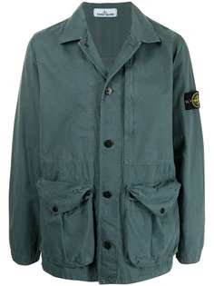 Stone Island куртка-рубашка Tela
