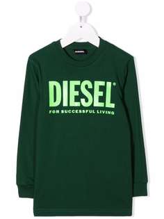 Diesel Kids футболка с логотипом