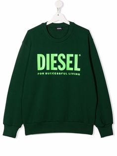 Diesel Kids толстовка с логотипом