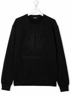 Dsquared2 Kids толстовка с круглым вырезом и логотипом