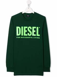 Diesel Kids футболка с логотипом