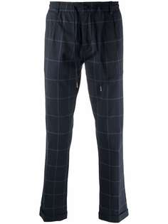 Tommy Hilfiger клетчатые брюки прямого кроя