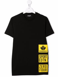 Dsquared2 Kids футболка с логотипом