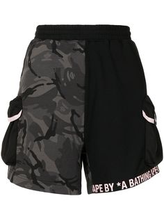 AAPE BY *A BATHING APE® спортивные шорты с логотипом