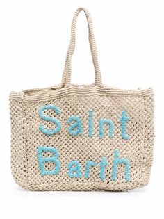 Mc2 Saint Barth сумка-тоут с вышитым логотипом