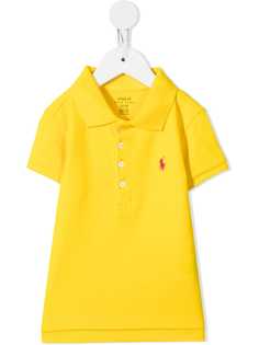 Ralph Lauren Kids рубашка поло с короткими рукавами и вышивкой