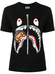 A BATHING APE® футболка с графичным принтом Bape