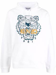 Kenzo худи свободного кроя с вышивкой Tiger