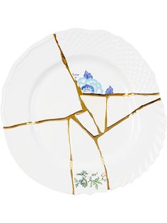 Seletti тарелка Kintsugi No. 3 (28 см)