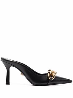 Versace мюли Medusa с цепочным декором