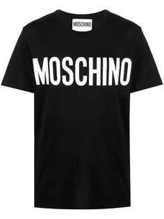 Moschino футболка с логотипом
